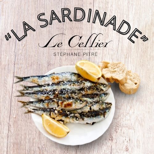Formule à 30 € 
1 bt "Collection La Lune by Maurel Frères" (75 cl) + + 6 sardines fraîchement grillées à la plancha
