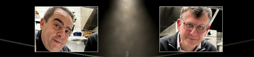 Les chefs Philippe Tamet et Olivier Metz